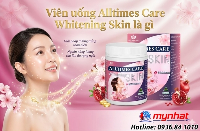 viên uống alltimes care whitening skin là gì
