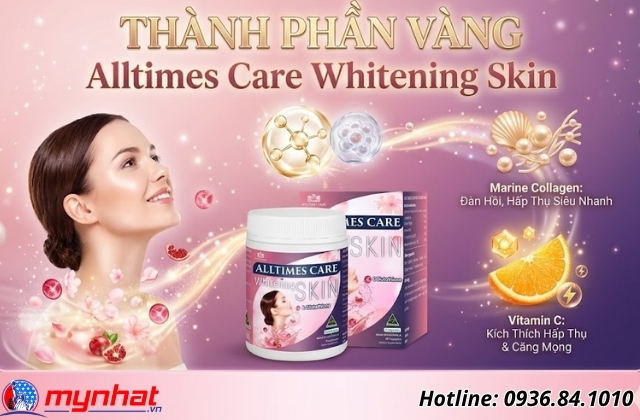 thành phần viên uống alltimes care whitening skin