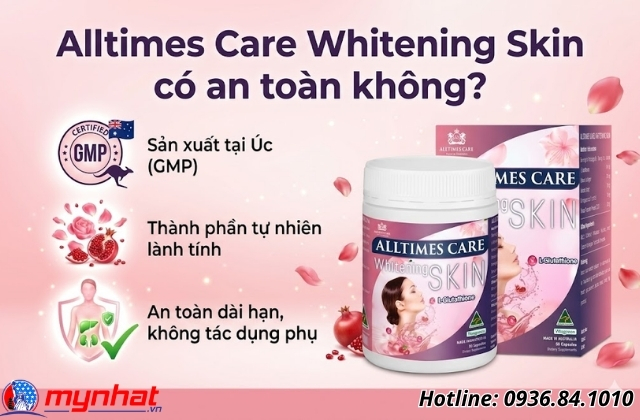 alltimes care whitening skin có an toàn không