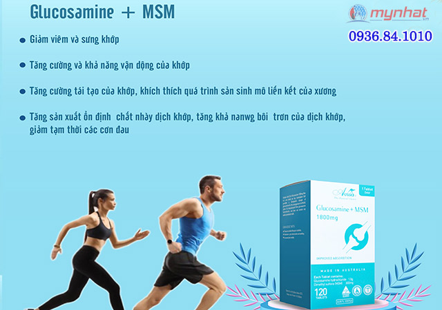 công dụng aussia glucosamine