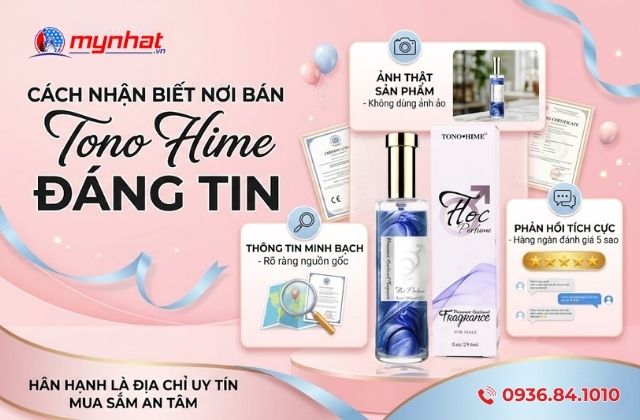 Dấu hiệu nhận biết nơi bán Tono Hime đáng tin