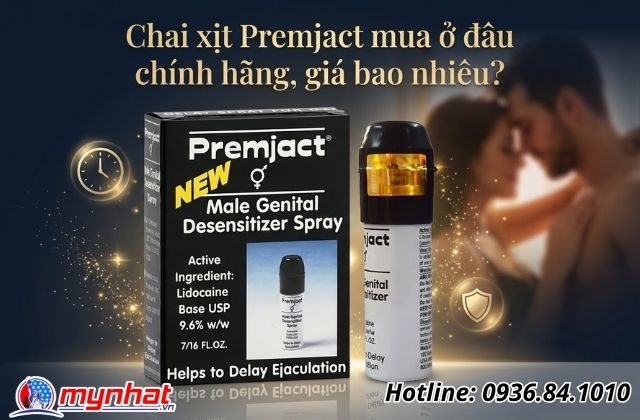 Tại sao nam giới cần đặc biệt thận trọng khi tìm mua chai xịt Premjact trên thị trường?