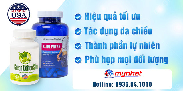 Hướng dẫn sử dụng Combo viên giảm cân Slim Fresh – Green Coffee Slim