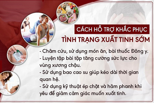 Phương pháp cho người bị xuất tinh sớm