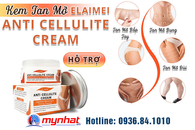 Công dụng của kem tan mỡ Elaimei Anti Cellulite Cream