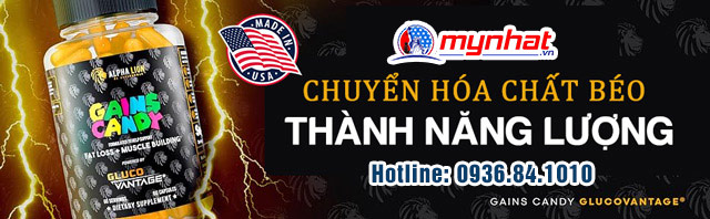 Viên uống GAINS CANDY GLUCOVANTAGE