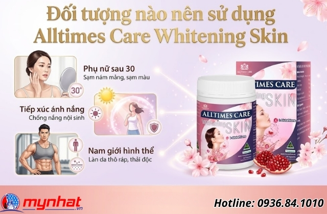 đối tượng nào nên sử dụng alltimes care whitening skin