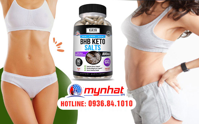 Thành phần chính của viên uống giảm cân BHB KETO SALTS