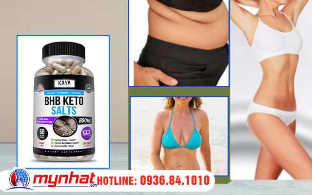 Viên giảm cân BHB KETO SALTS của Mỹ có tốt không?