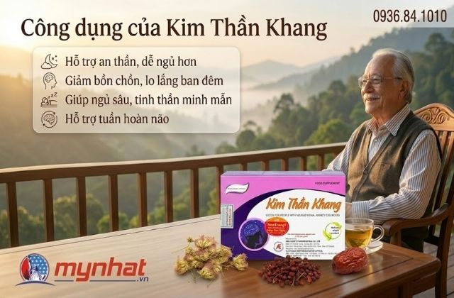 Công dụng của Kim Thần Khang đối với người lớn tuổi