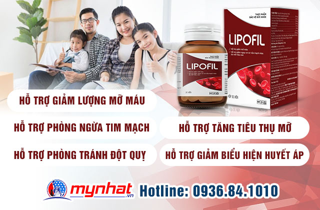 Tác dụng chính của Lipofil