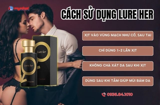 Cách Sử Dụng Lure Her Perfume Cho Nam Giới Đúng Chuẩn
