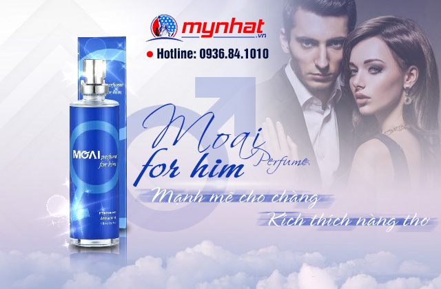 Moai For Him - Nước hoa tình yêu tạo mùi hương gợi cảm cho nam