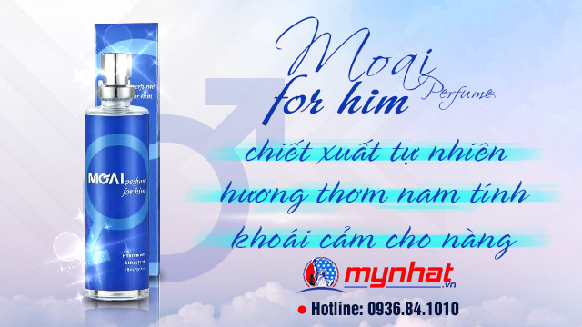 Moai For Him - Nước hoa tình yêu tạo mùi hương gợi cảm cho nam