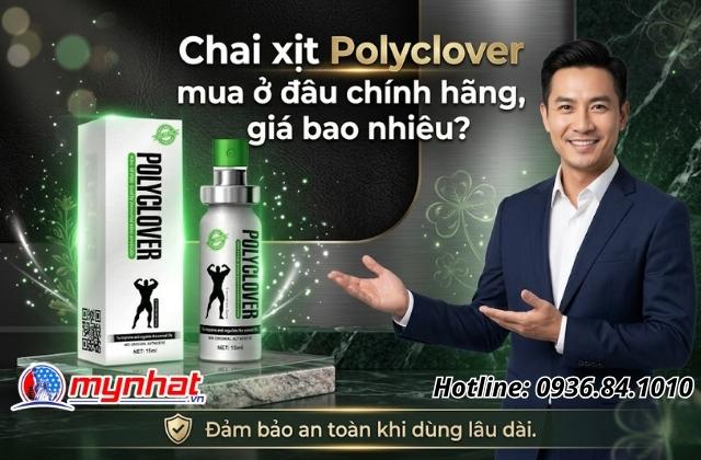 Chai xịt Polyclover là gì và tại sao cần chọn nơi mua uy tín?