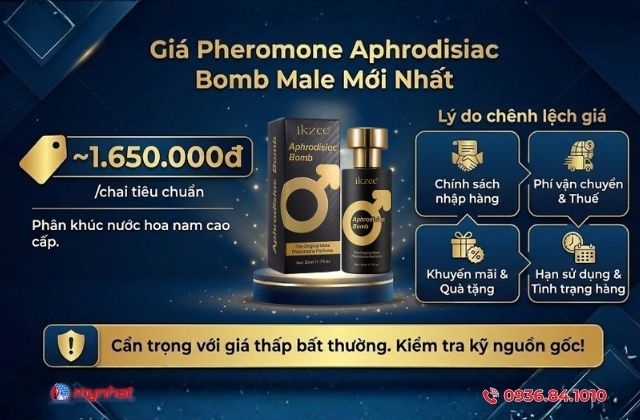 Giá Pheromone Aphrodisiac Bomb Male mới nhất