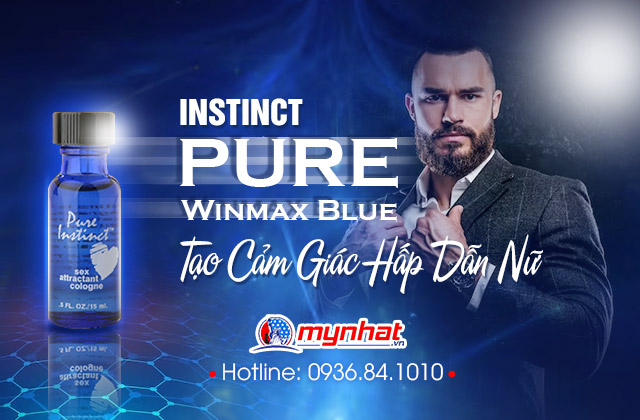 Pure Instinct Blue - Nước hoa tạo mùi hương làm say đắm phái đẹp