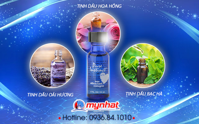 Pure Instinct Blue - Nước hoa tạo mùi hương làm say đắm phái đẹp