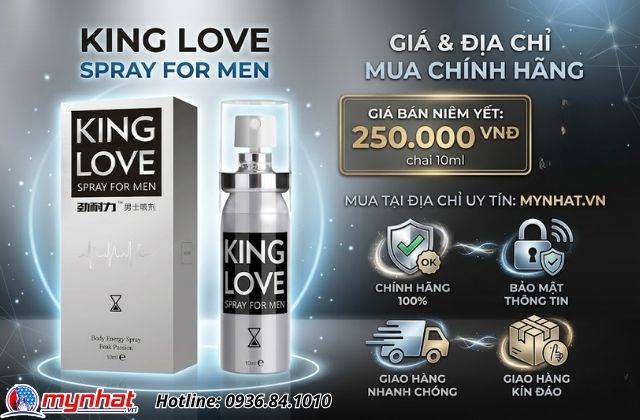King Love giá bao nhiêu và mua ở đâu chính hãng?