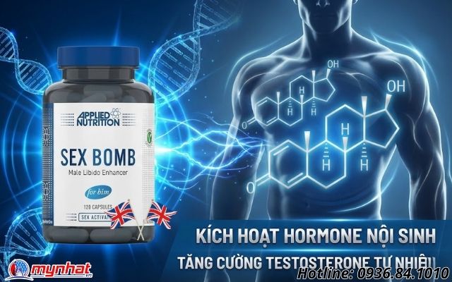 Mối liên hệ giữa Sex Bomb For Him và hormone nội sinh