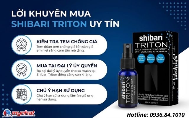 Lời khuyên lựa chọn địa chỉ mua Shibari Triton Spray uy tín để đảm bảo an toàn
