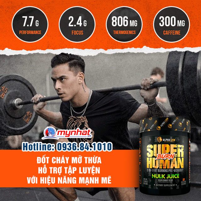 SUPERHUMAN BURN 2 IN 1 có tốt không?