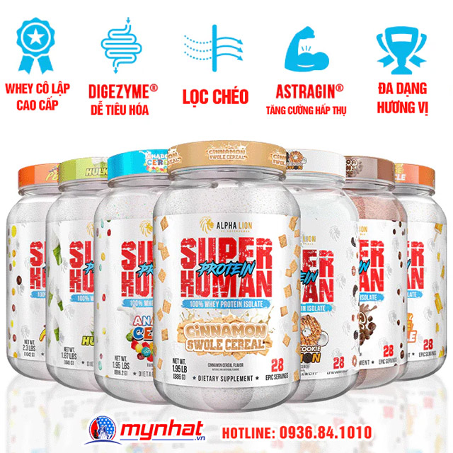 Công dụng của SUPERHUMAN PROTEIN