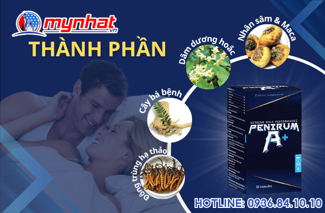 thành phần có tropng penirum