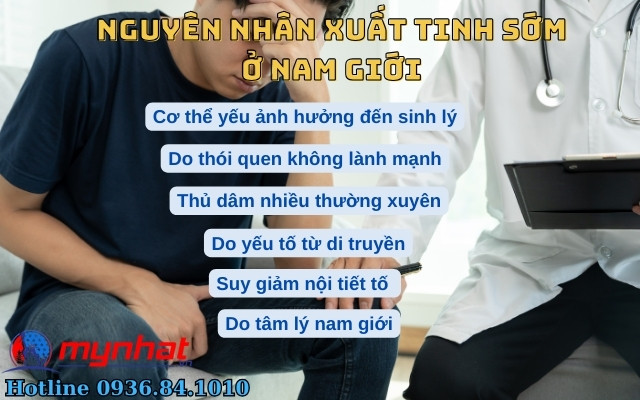 3. Một vài nguyên nhân quan trọng của xuất tinh sớm ở nam giới