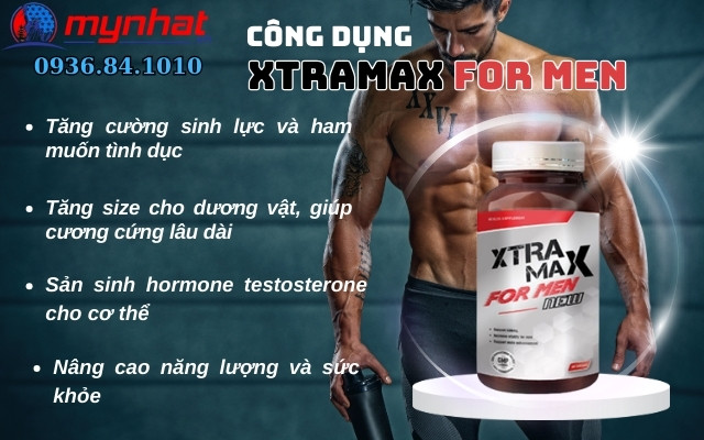Sử dụng sản phẩm hỗ trợ - Xtramax For Men: