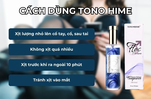 Cách dùng tono hime