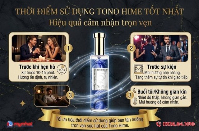 Cách sử dụng Tono Hime đúng chuẩn từng bước