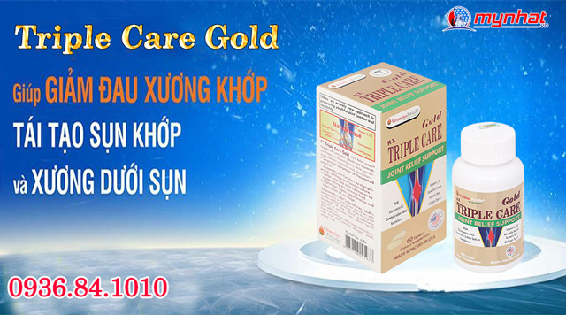 công dụng triple care gold