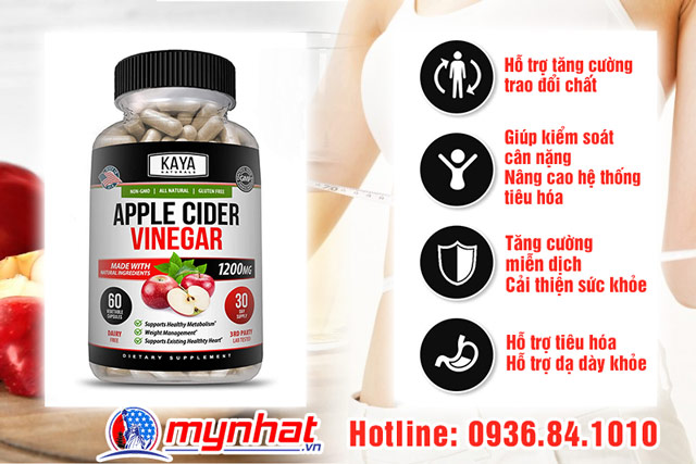 Viên uống Apple Cider Vinegar có tốt thật không?