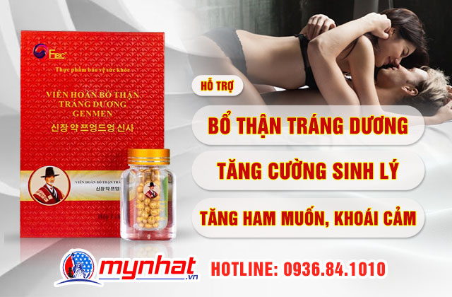 Viên Hoàn Bổ Thận Tráng Dương Genmen là thuốc gì?