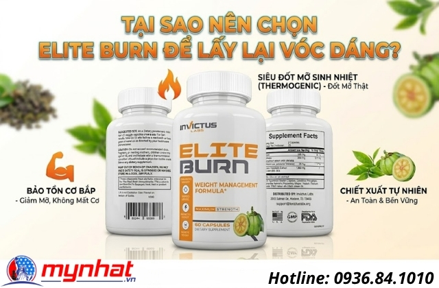 tại sao nên chọn viên uống giảm cân Elite Burn