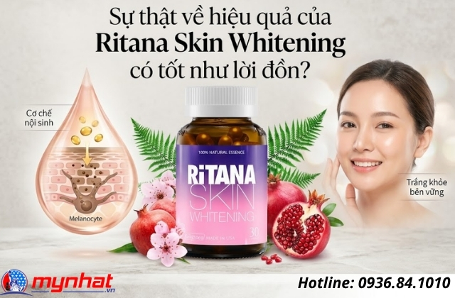 viên uống ritana skin whitening có tốt như lời đồn