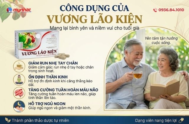 Công dụng của vương lão kiện