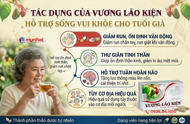 Tác dụng của Vương Lão Kiện