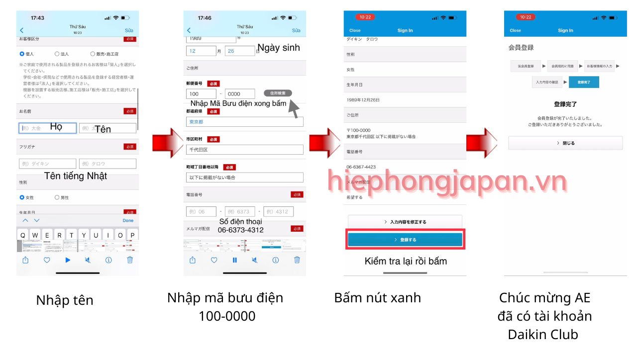 huong dan ket noi dien thoai voi dieu hoa daikin