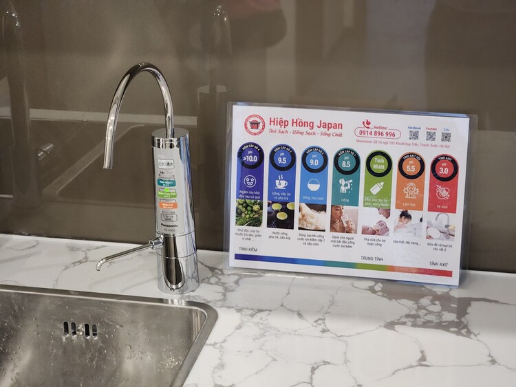 voi nuoc cua may loc nuoc Panasonic TK-HB50-S