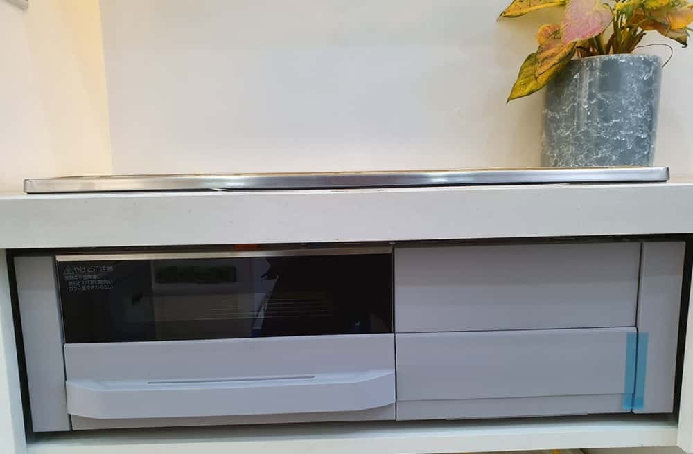 mitsubishi cs g321m ket hop lo nuong