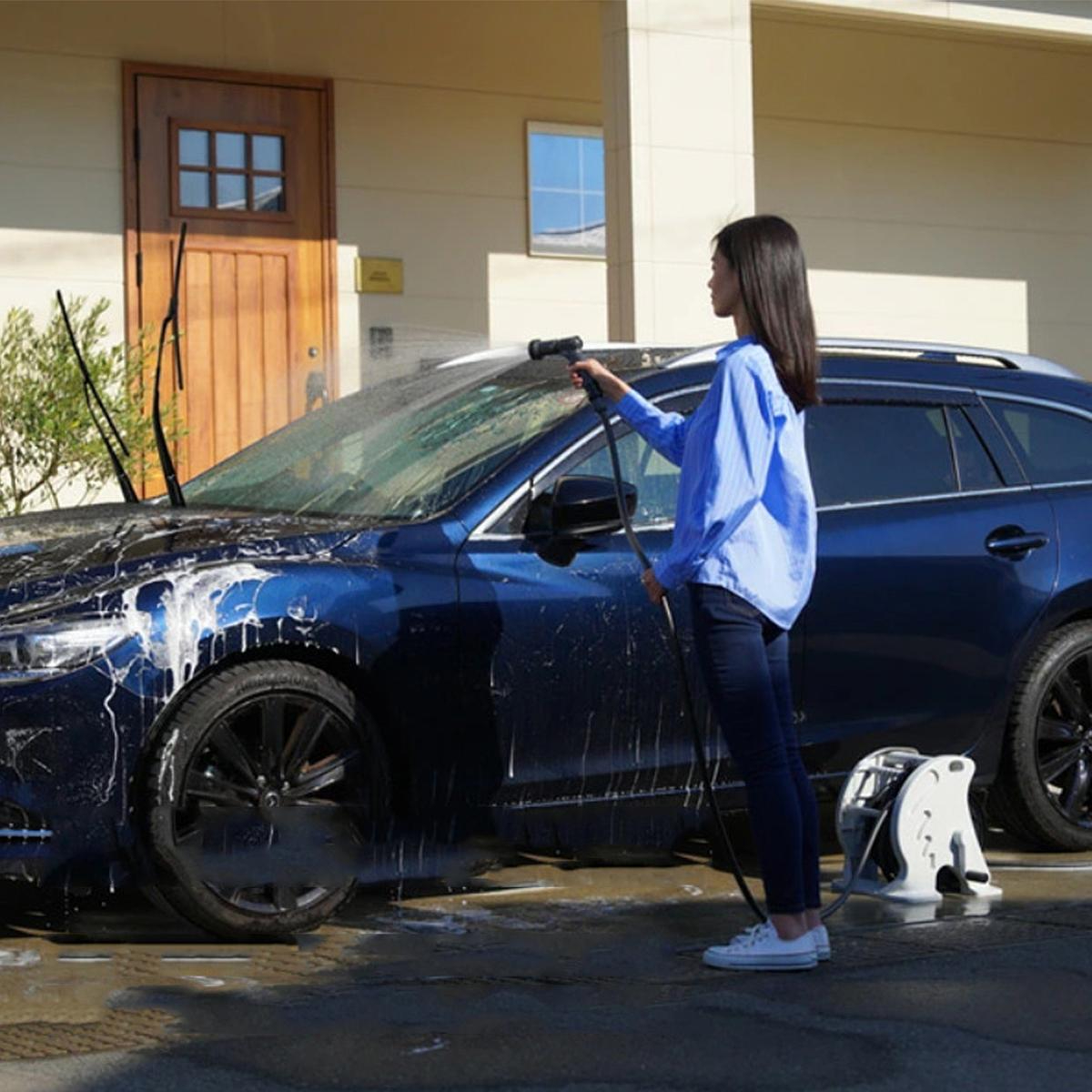 R550CG được ứng dụng rửa xe tại nhà