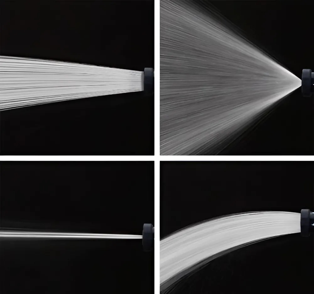 vòi phun đa dạng