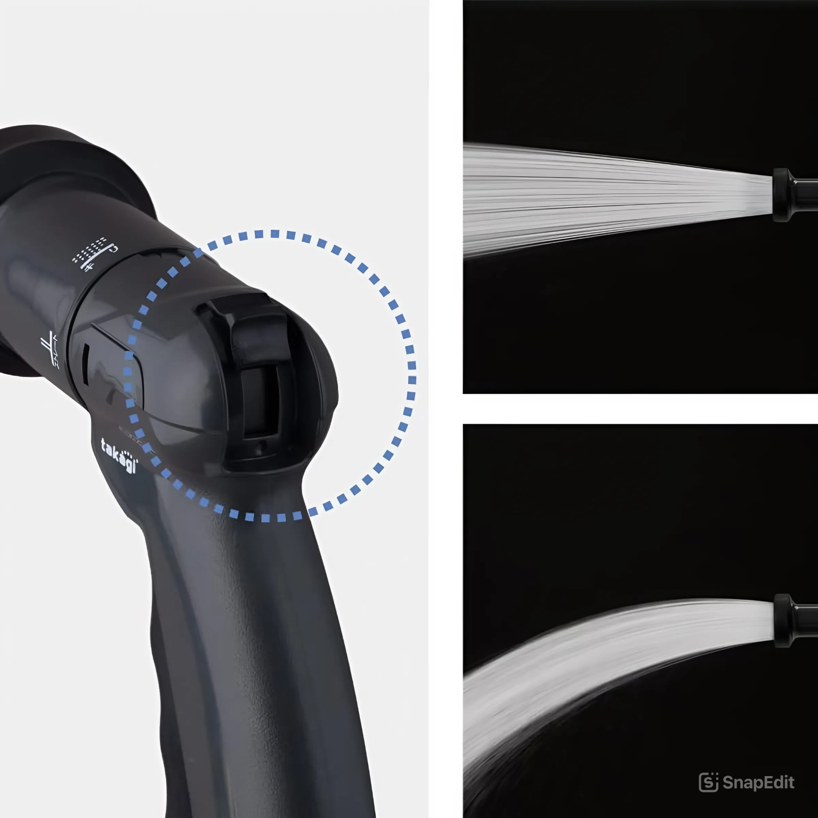 4 chế độ vòi phun 30m Takagi RC1330BR