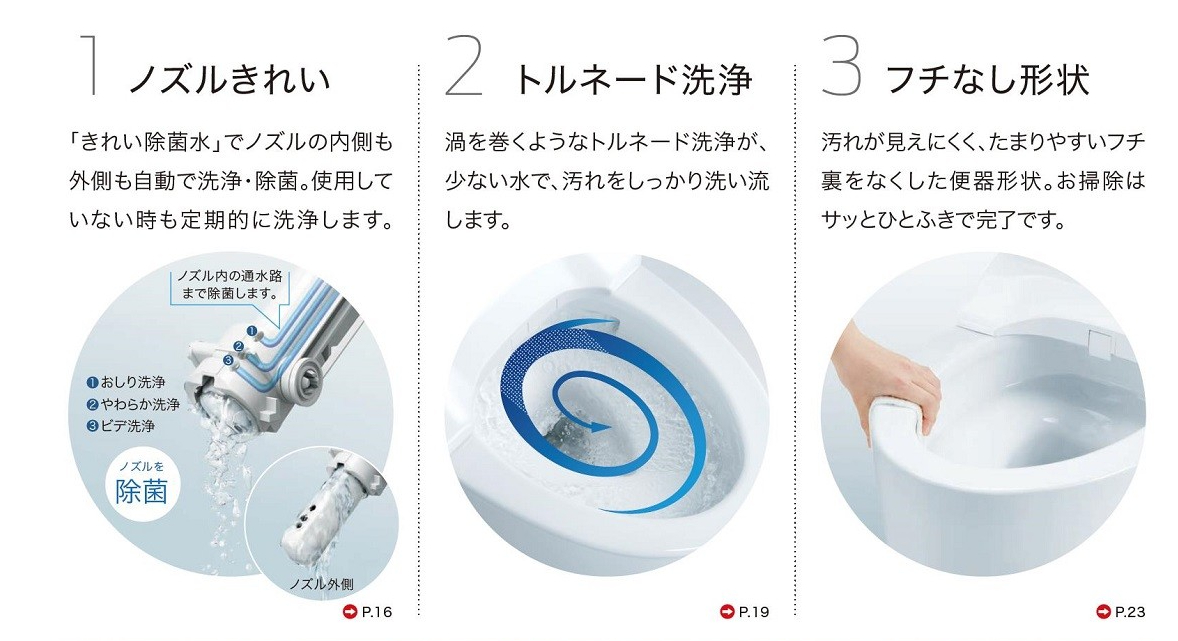 TOTO CES9435 trang bị 3 công nghệ CeFiONtect Premist Tornado Flush – Xả xoáy 360° mạnh mẽ