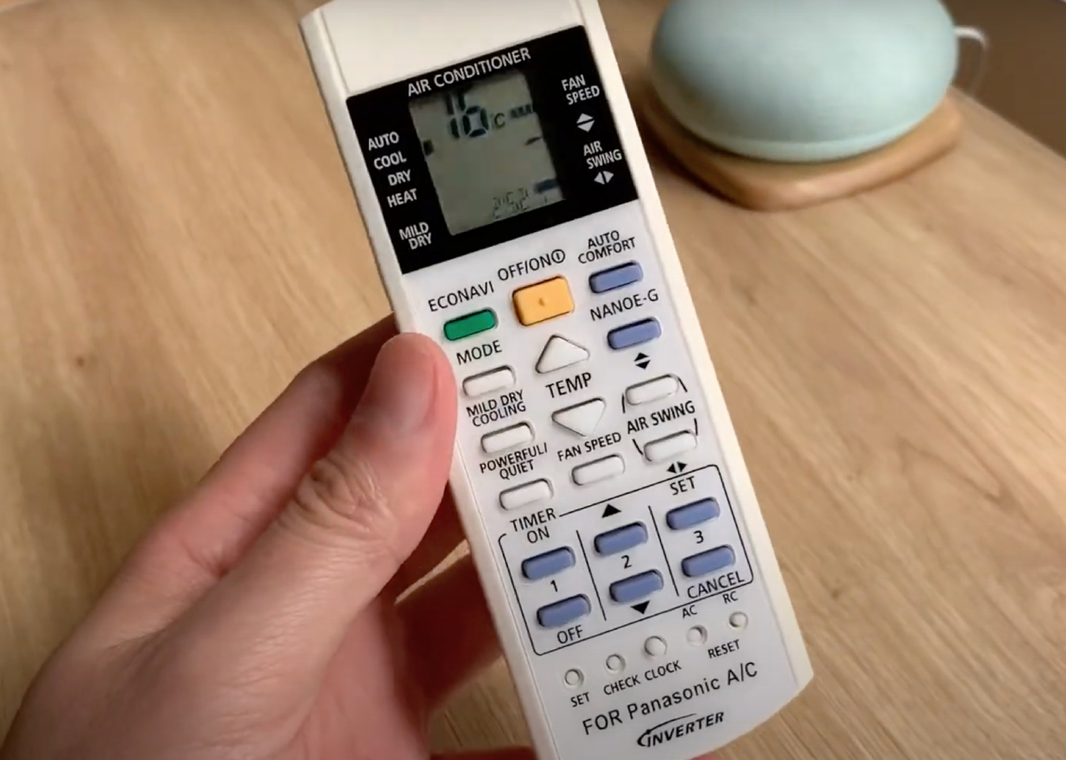 cách bật chế độ Econavi trên điều hoa Panasonic