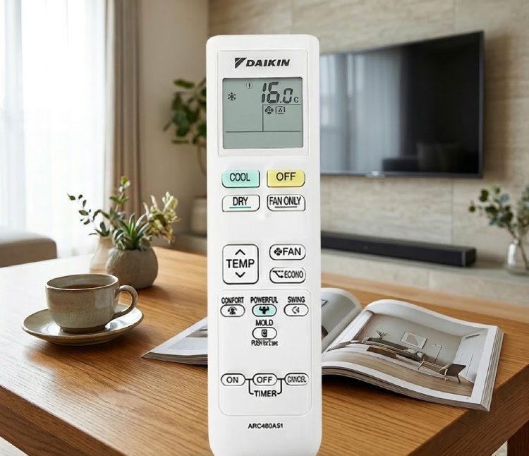 Đặc điểm remote Daikin đời mới