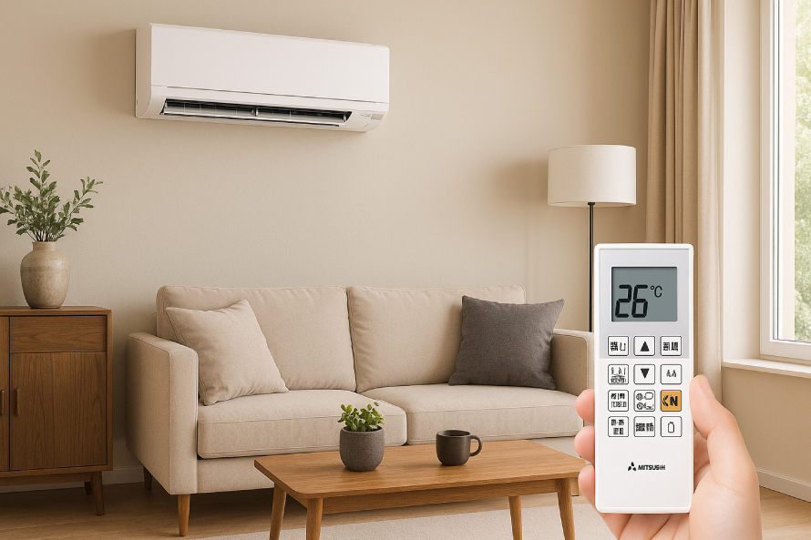 Hướng dẫn sử dụng điều khiển điều hòa Mitsubishi Nhật Bản đúng cách