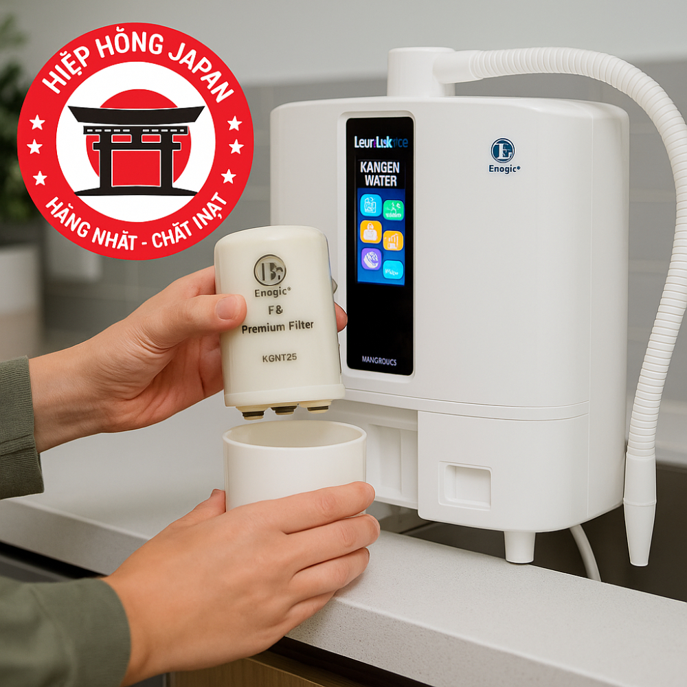 cách thay lõi lọc nước tại nhà Hiephongjapan.vn